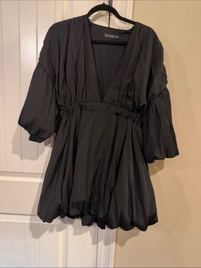 PrettyLittleThing Black Mini Dress